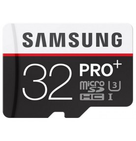 Card de memorie Samsung MicroSDHC PRO Plus, 32GB, Class 10, UHS-I + Adaptor